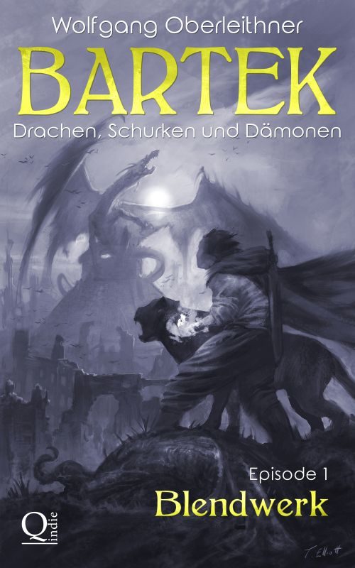 Bartek 1 - Blendwerk, Fantasy Cover, Drache, Panther